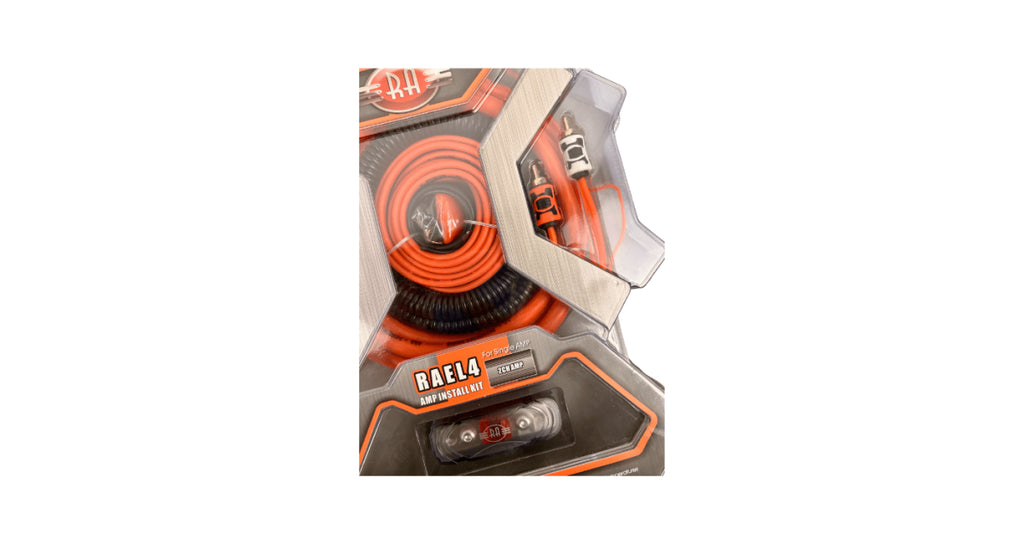 REFERENCE AUDIO 4 GAUGE  Wiring Kit