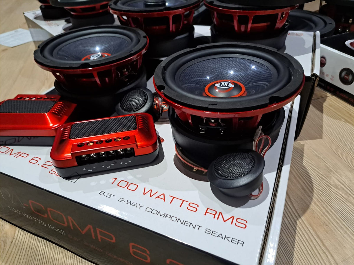 REFERENCE AUDIO COMP 6.2TD 6.5″ 100W RMS SPLIT 2WAY COMPONENT SYSTEM