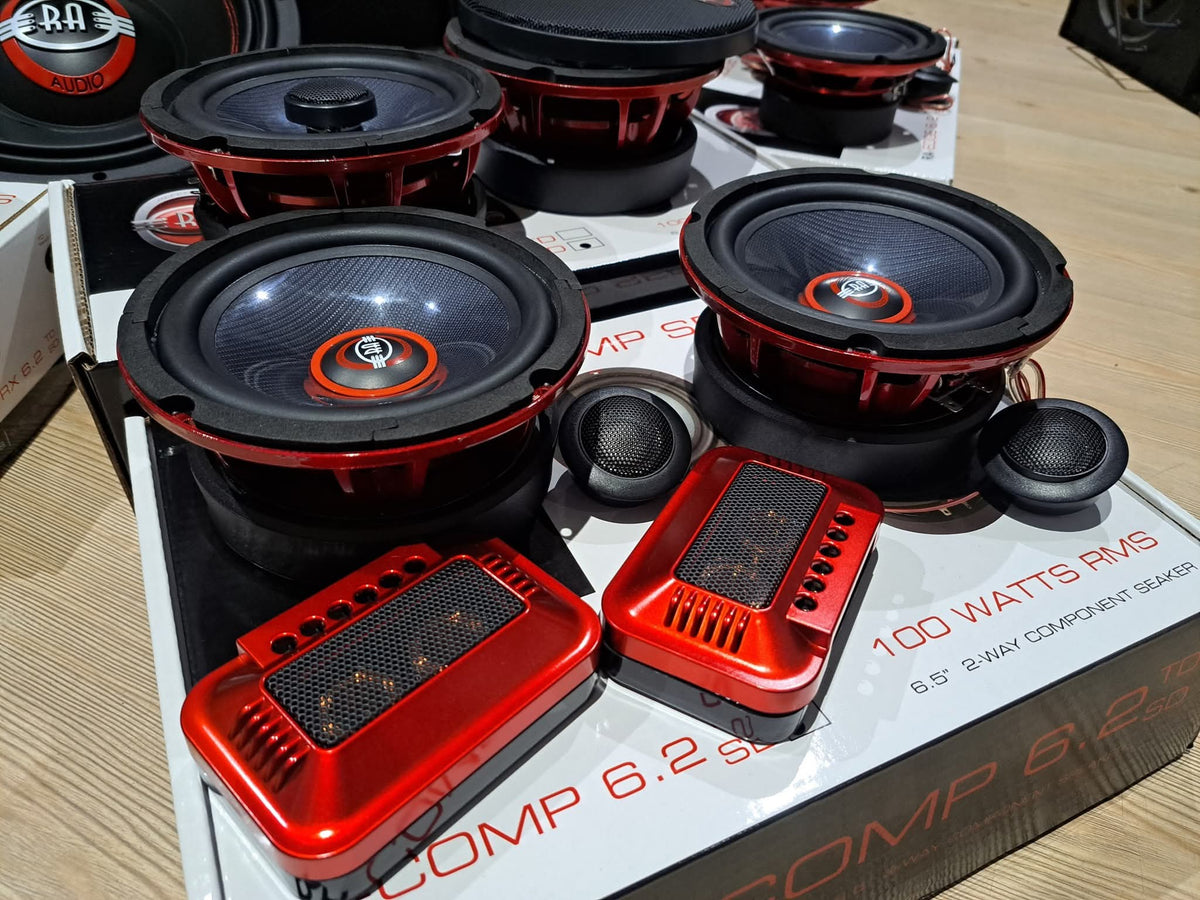 REFERENCE AUDIO COMP 6.2TD 6.5″ 100W RMS SPLIT 2WAY COMPONENT SYSTEM