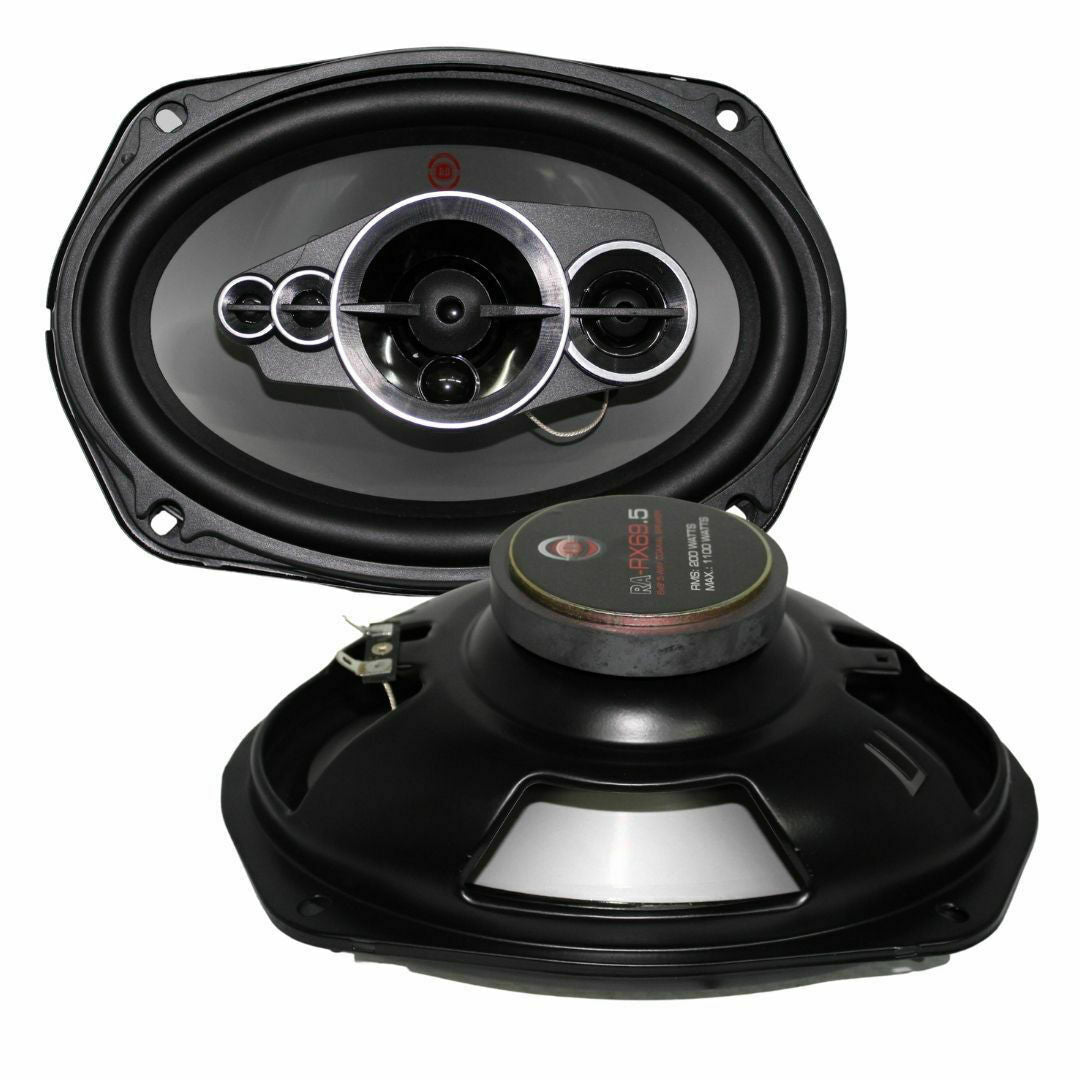 Reference Audio RA-RX69.5   (series2) 5 Way 1100w  6×9″ Speakers