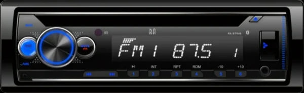 RA BTR06 Single Din DVD USB BT AUX (Detach)